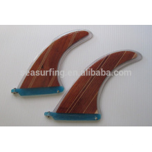 colorful design swim fins surf fins/wood surfboard fin